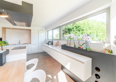 Réalisation d'une cuisine moderne et lumineuse - Jeanfils (Liège)