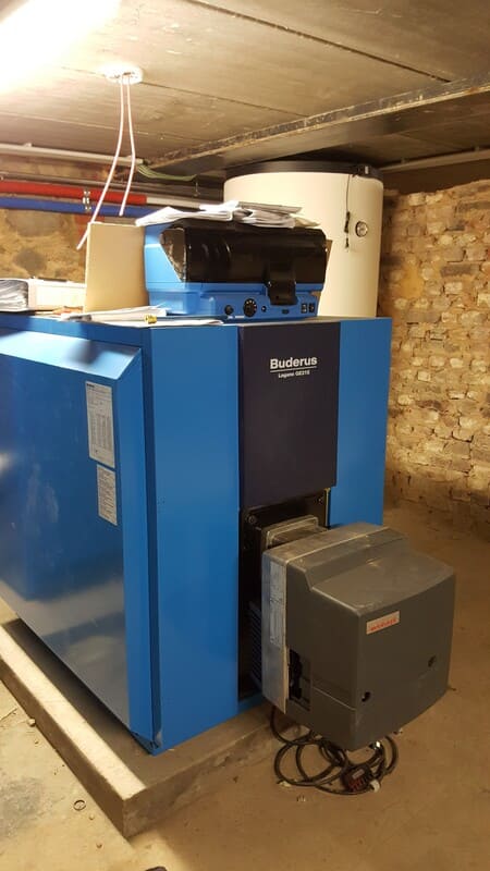 Réalisation publique - Installation d'une chaudière (Liège)