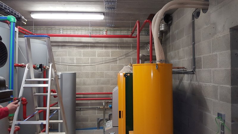 Réalisation privée - Installation d'un système de chauffage