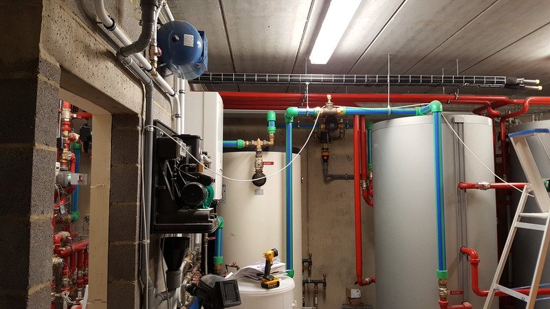 Réalisation - Installation d'un chauffage avec Jeanfils